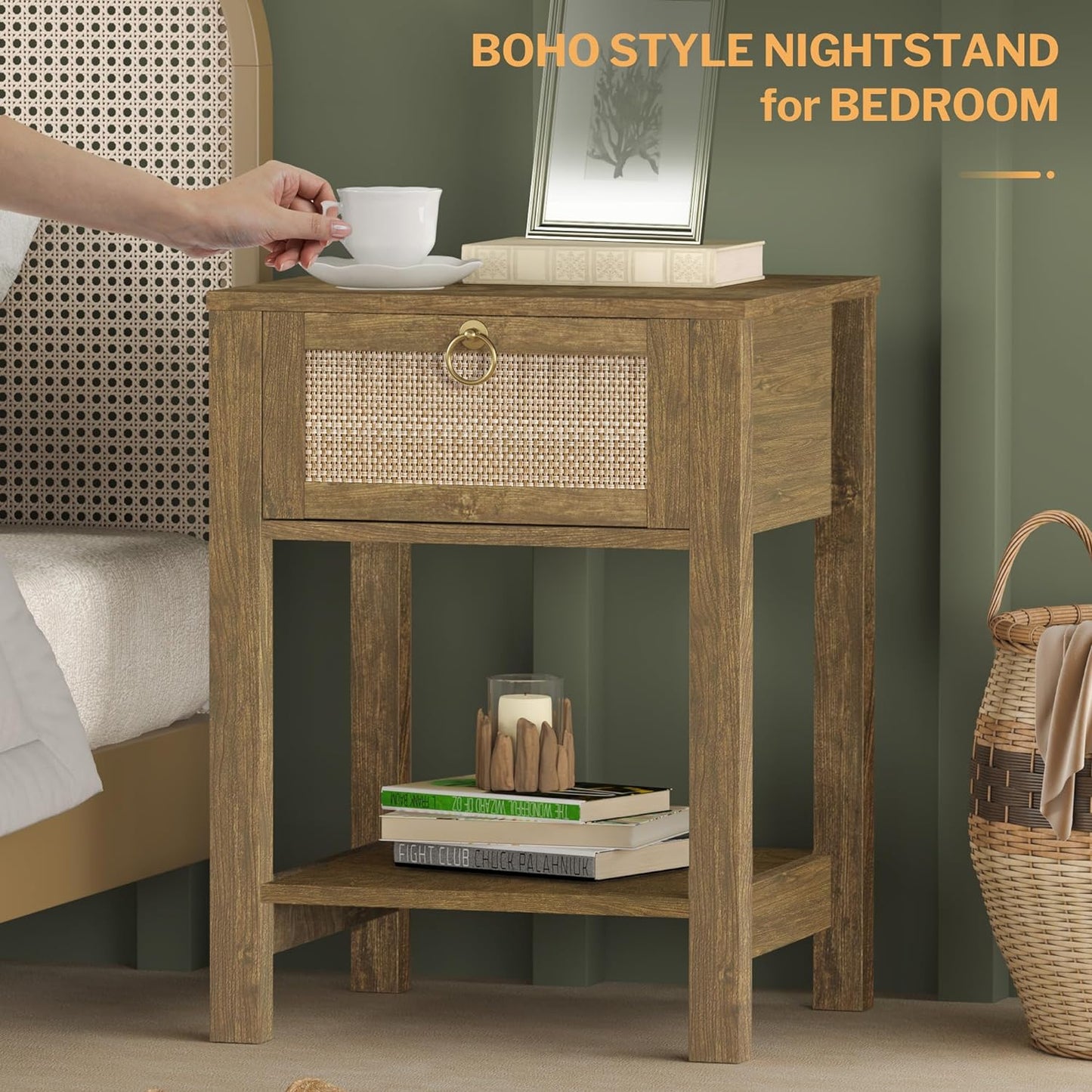 Table de chevet Savanna avec portes 