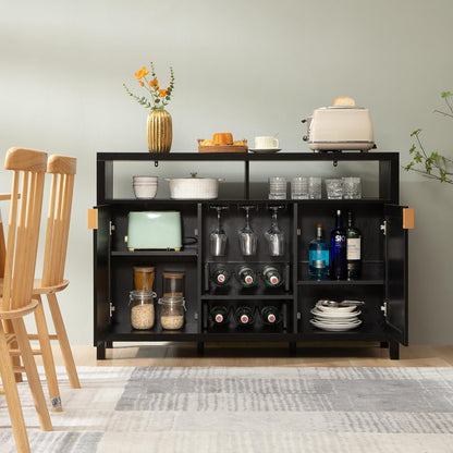 Meuble bar Savanna avec porte-verres