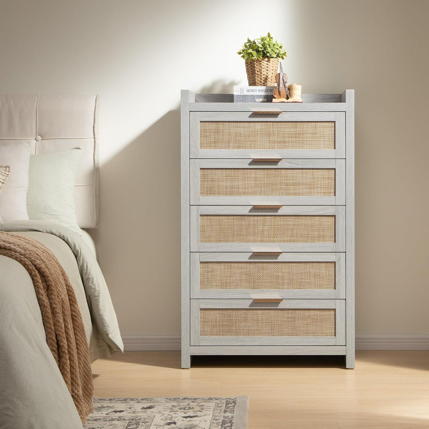 Commode Savanna 5 tiroirs 