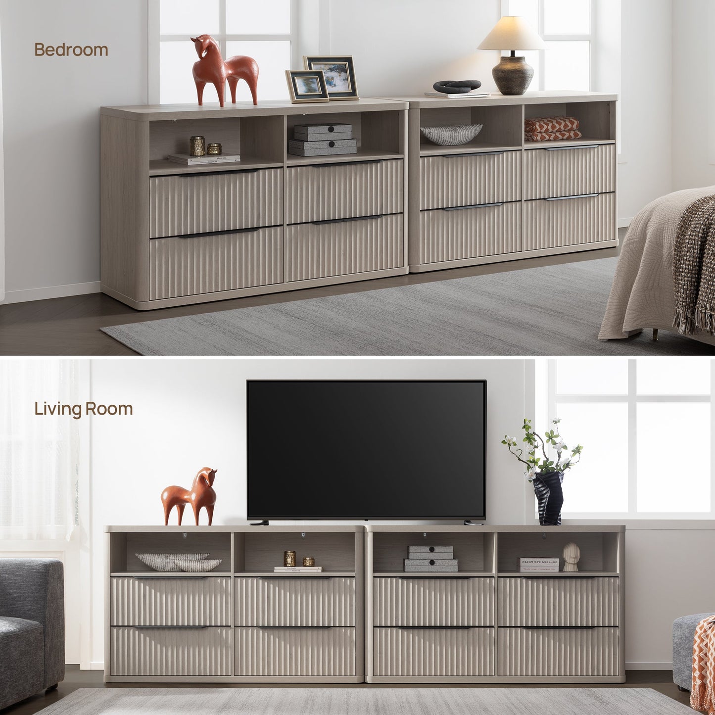 Commode Cas, 4 tiroirs 