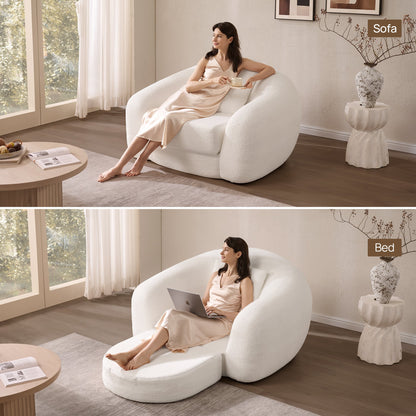 Fauteuil-canapé Nimbus, siège simple 