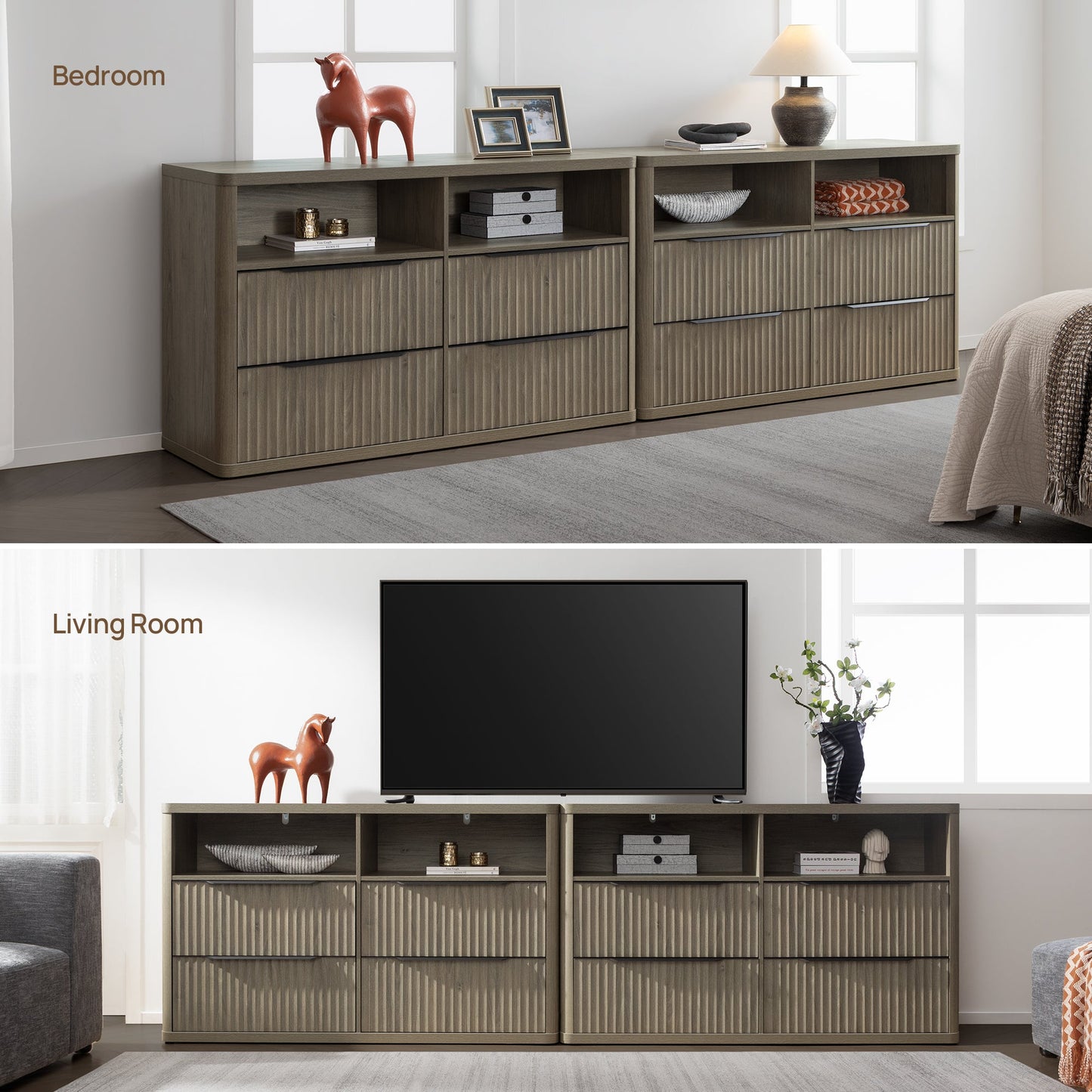 Commode Cas, 4 tiroirs 