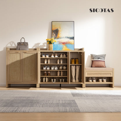Meuble à chaussures haut Savanna, 30 paires 