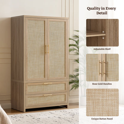 Armoire Savanna, hauteur 71 pouces 