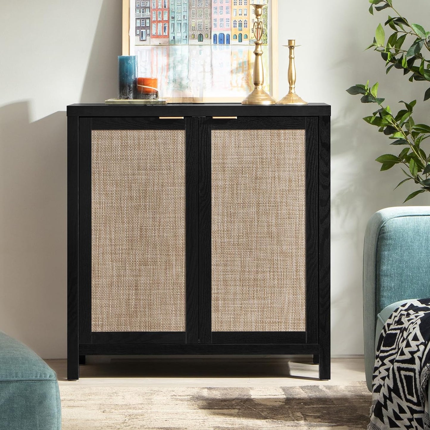 Console noire Savanna