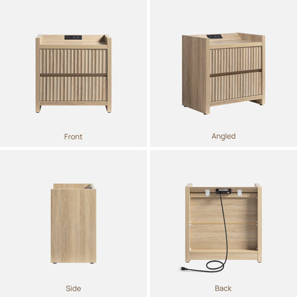 Tables d'appoint Prelude, 2 tiroirs 