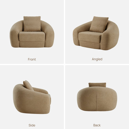 Fauteuil-canapé Nimbus, siège simple 