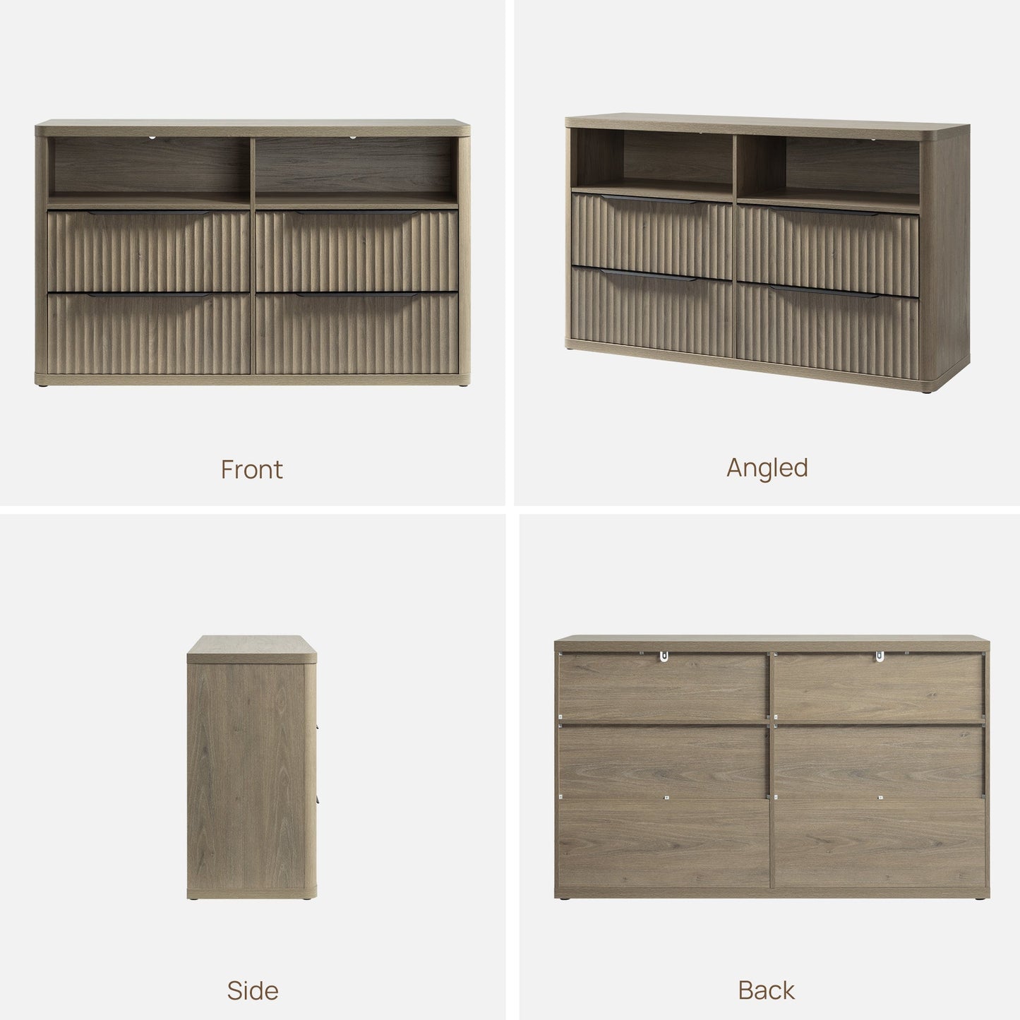 Commode Cas, 4 tiroirs 