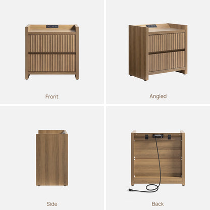 Tables d'appoint Prelude, 2 tiroirs 