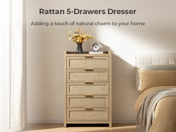 Commode Savanna 5 tiroirs 