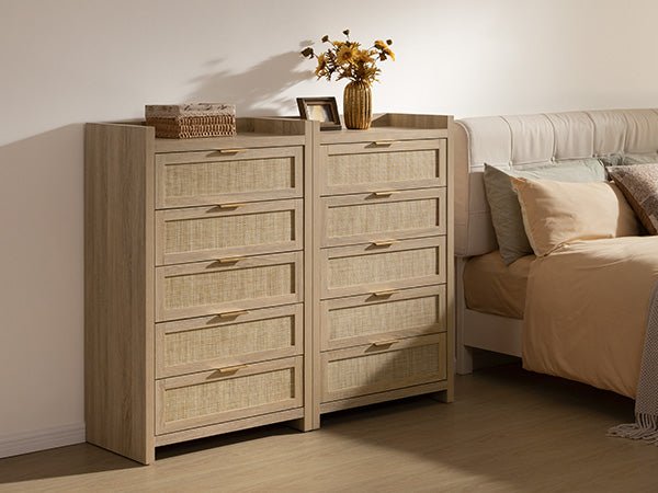 Commode Savanna 5 tiroirs 