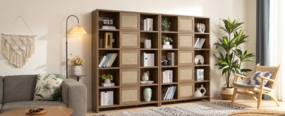 Bibliothèque en rotin Savanna