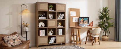 Bibliothèque en rotin Savanna