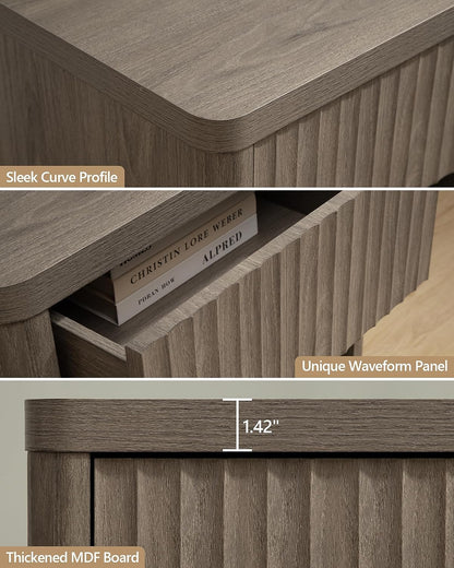 Ensemble commode et table de chevet Cas