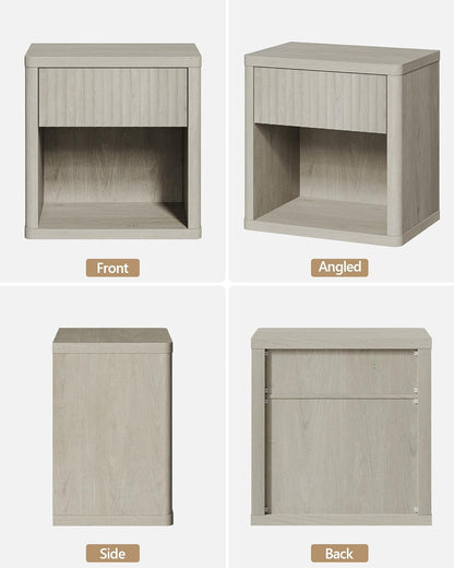 Table de chevet Cas avec tiroir simple 