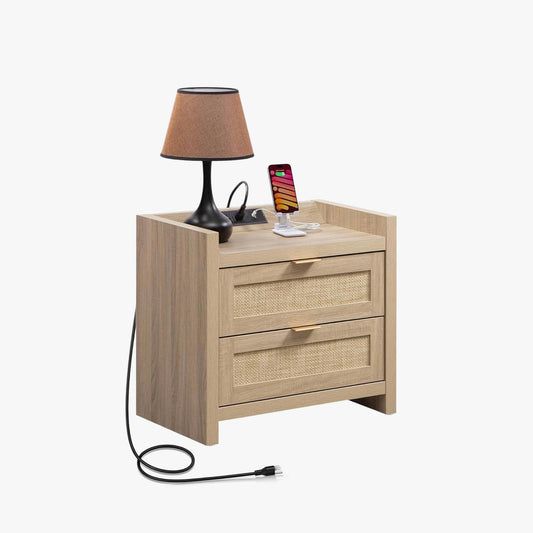 Table de chevet Savanna avec station de charge 