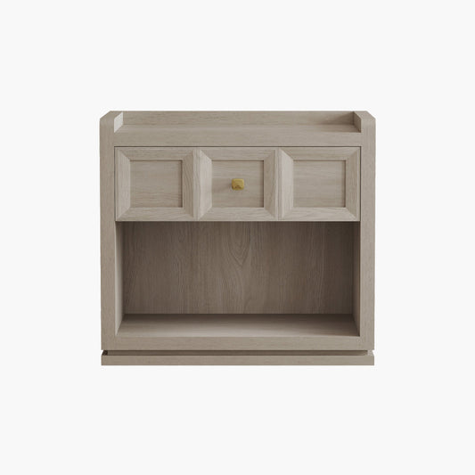 Table de chevet Helio, 26 pouces de large 