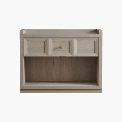 Table de chevet Helio, 31 pouces de large 