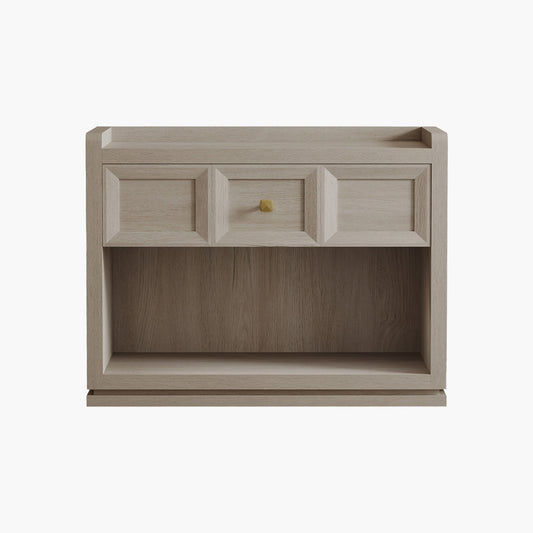 Table de chevet Helio, 31 pouces de large 