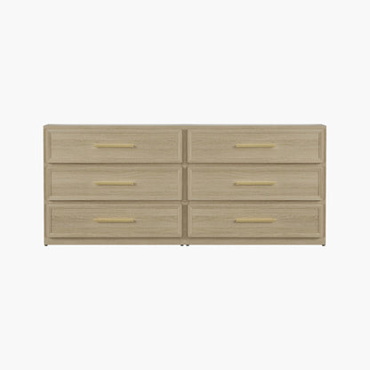 Commode modulaire Crescent avec tiroirs 