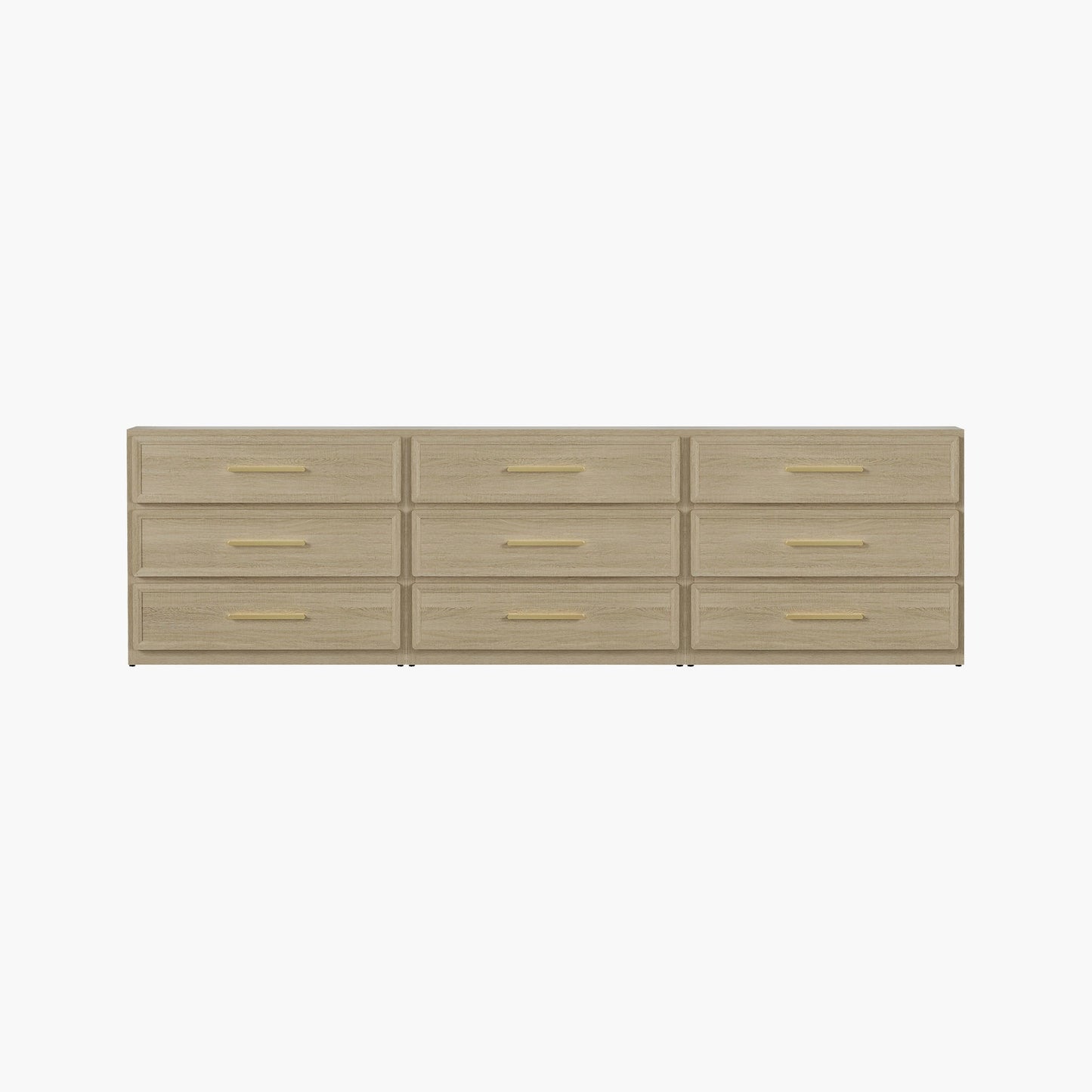 Commode modulaire Crescent avec tiroirs 