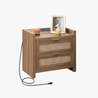 Table de chevet Savanna avec station de charge 