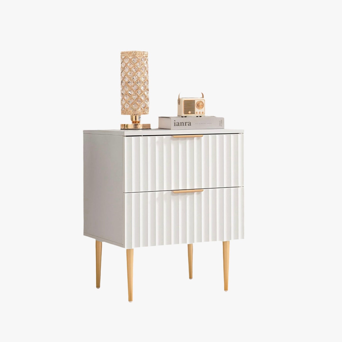 Table de chevet noire Opus