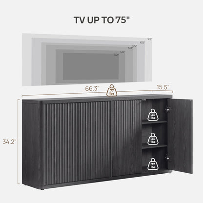 Meuble TV Cas 4 portes 