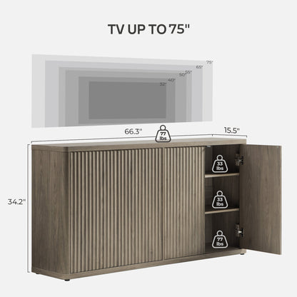 Meuble TV Cas 4 portes 