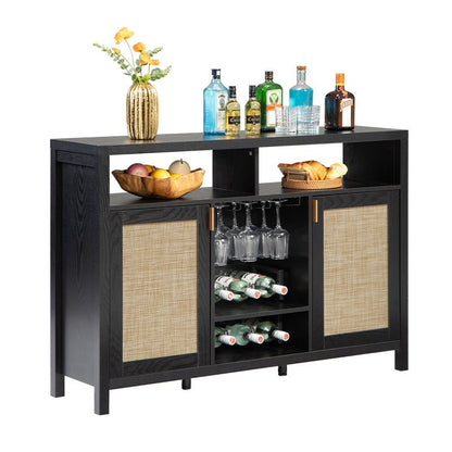 Meuble bar Savanna avec porte-verres