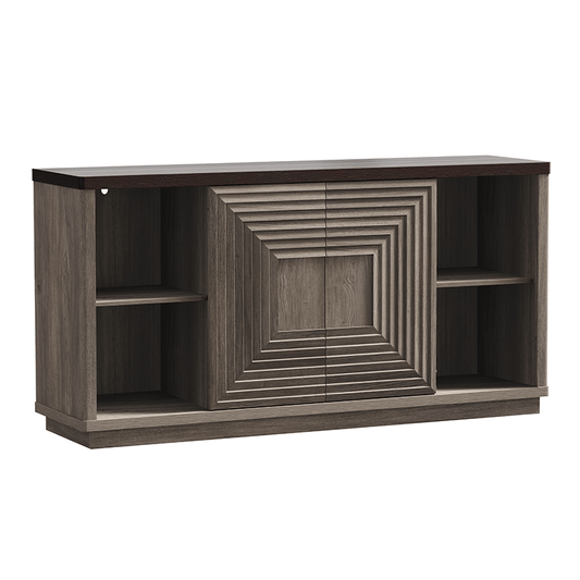 Meuble TV Stria 58,2 pouces, porte coulissante 