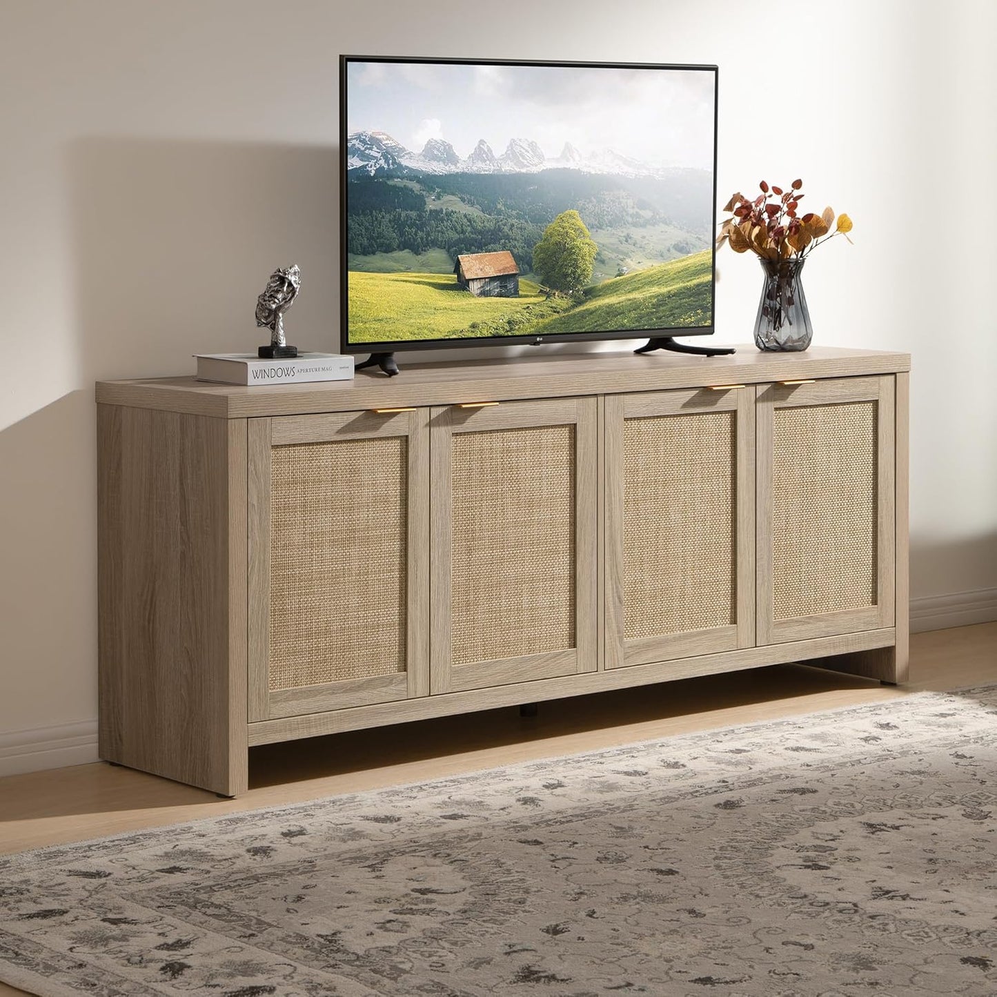 Meuble TV Savanna, 4 portes 