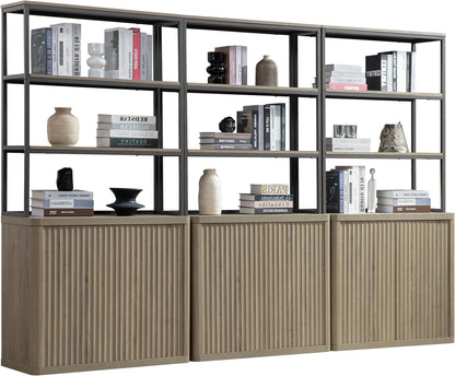 Bibliothèque Cas 70,9 pouces avec 2 portes