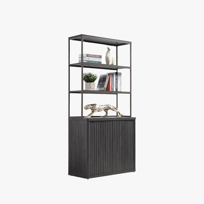 Bibliothèque Cas 70,9 pouces avec 2 portes