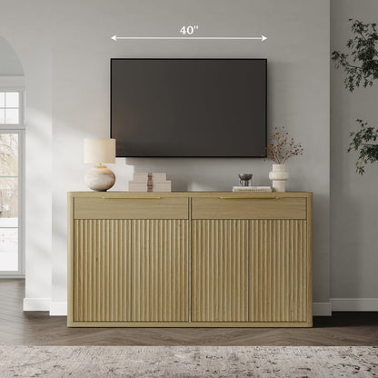 Buffet Cas, 2 tiroirs 