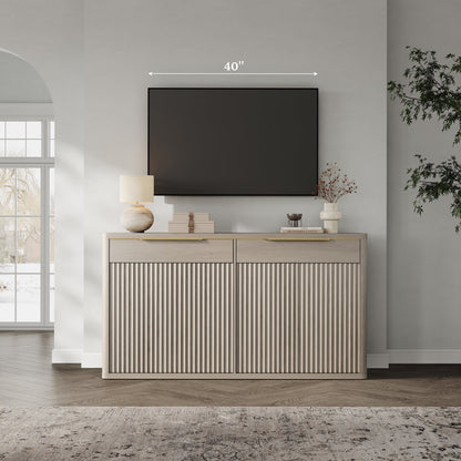 Buffet Cas, 2 tiroirs 