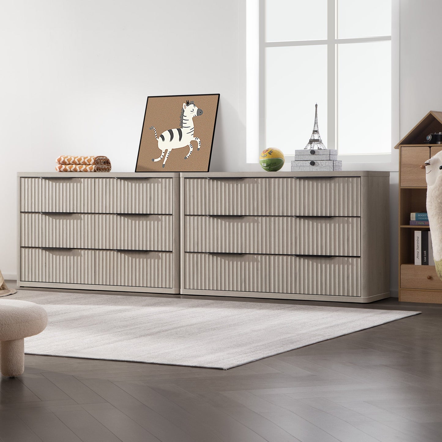 Commode Cas, 6 tiroirs 