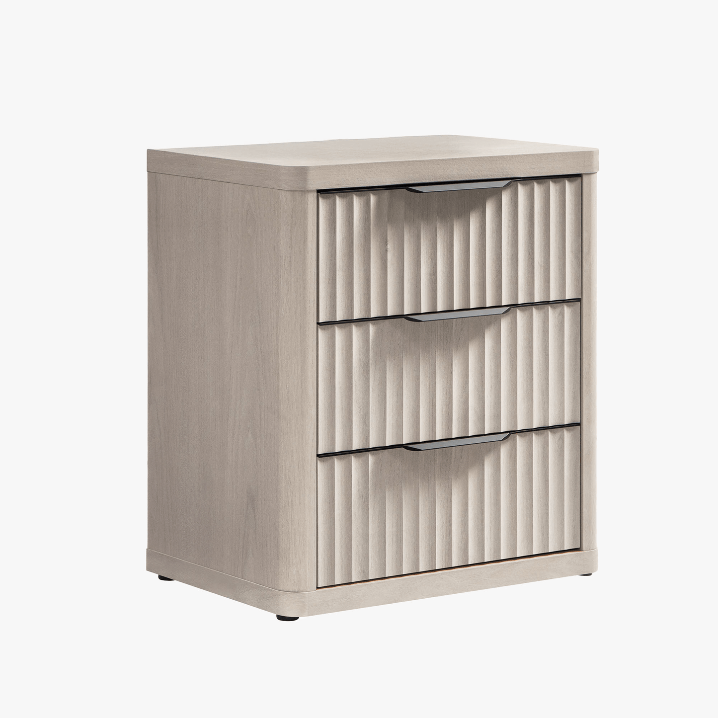Tables de chevet Cas, 3 tiroirs 