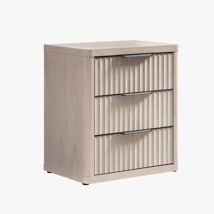Tables de chevet Cas, 3 tiroirs 