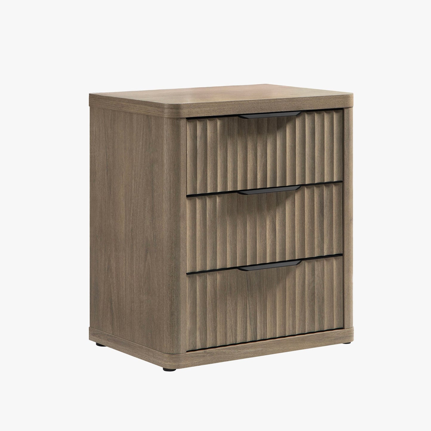 Tables de chevet Cas, 3 tiroirs 