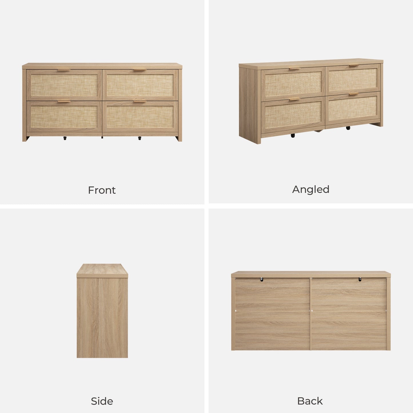 Commode Savanna 4 tiroirs 