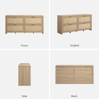 Commode Savanna 4 tiroirs 