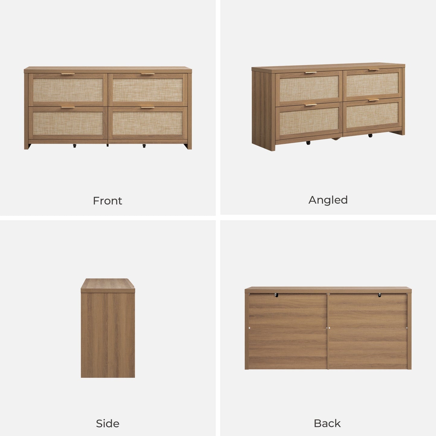 Commode Savanna 4 tiroirs 