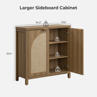 Armoire Savanna avec portes cintrées 