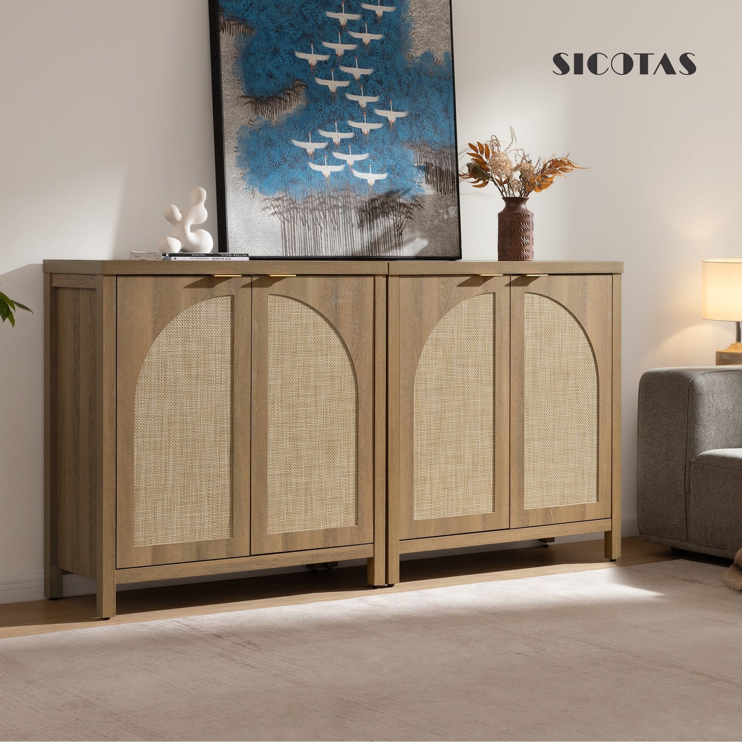 Buffet Savanna avec portes cintrées 