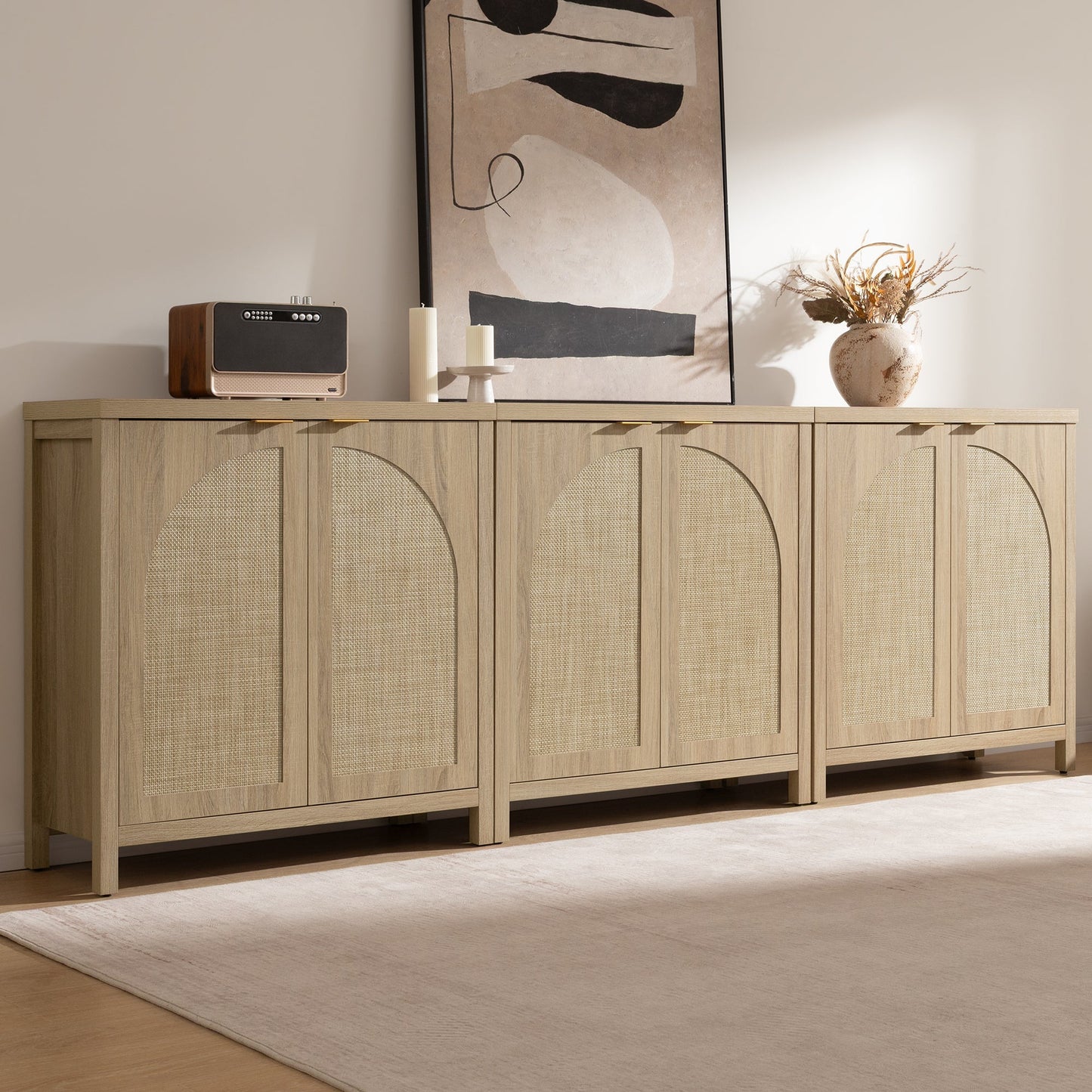Buffet Savanna avec portes cintrées 
