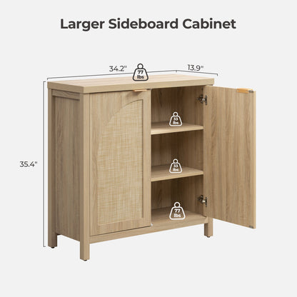 Armoire Savanna avec portes cintrées 