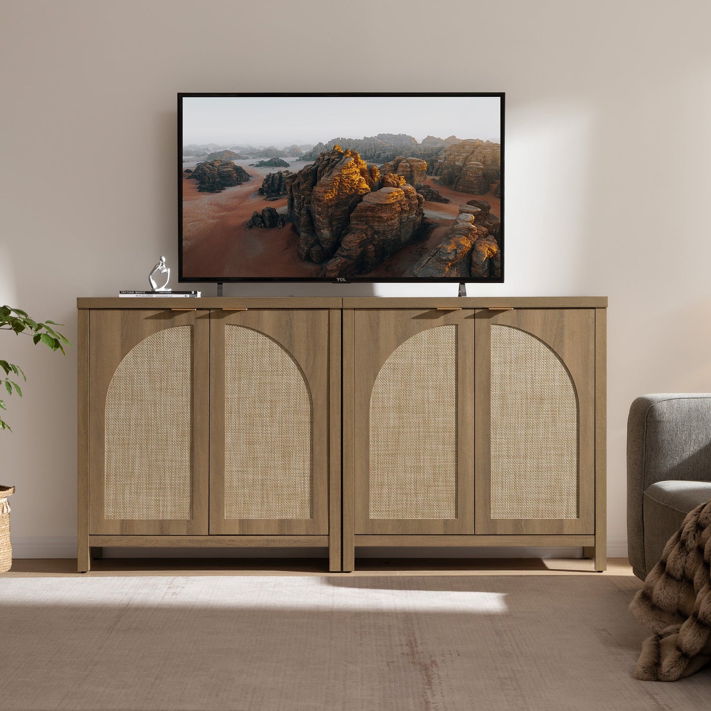 Buffet Savanna avec portes cintrées 