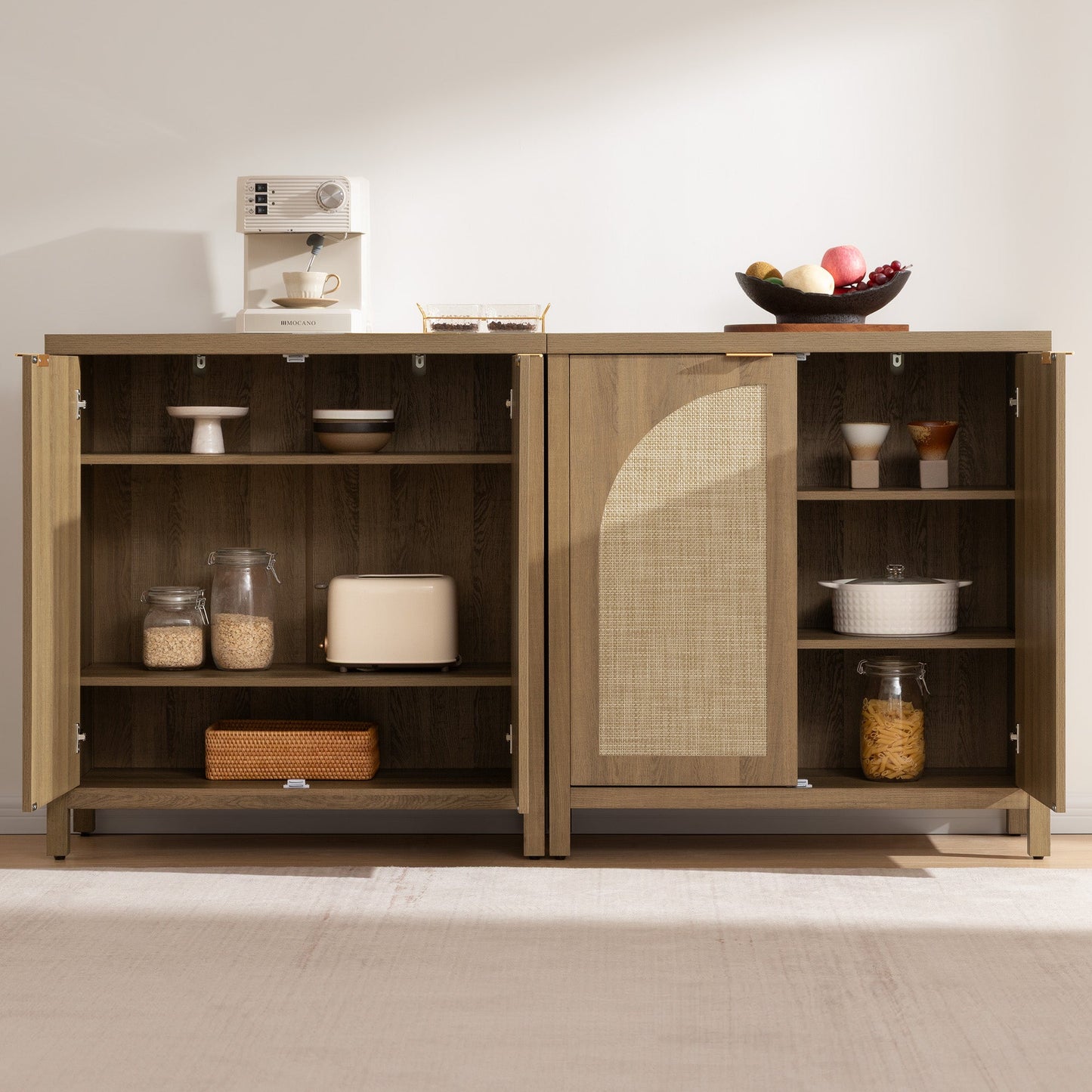 Buffet Savanna avec portes cintrées 