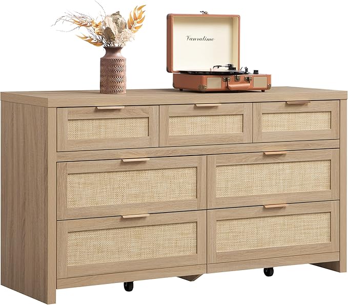 Commode Savanna, 7 tiroirs 